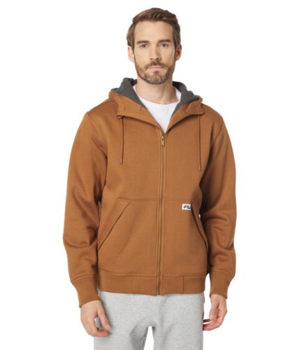 Imbracaminte barbati fila workwear sherpa lined hooded sweatshirt desert khaki