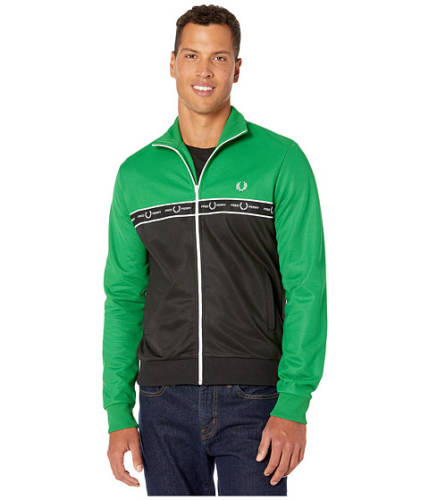 Imbracaminte barbati fred perry taped color block track jacket electric green