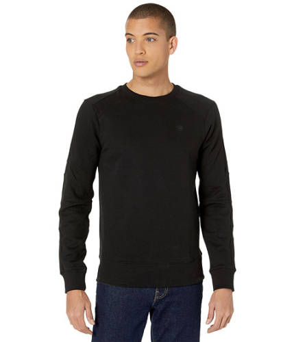 Imbracaminte barbati g-star motac slim sweatshirt long sleeve dark black
