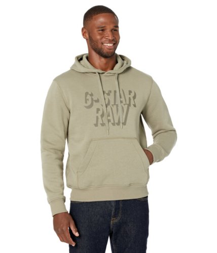 Imbracaminte barbati g-star retro shadow logo hooded sweatshirt shamrock