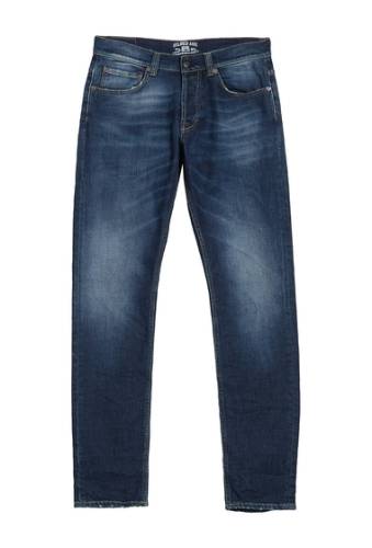 Imbracaminte barbati gilded age morrison cotton blend summer dark wash jeans summer dark blue