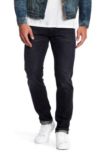 Imbracaminte barbati gilded age straight leg jeans - 32-34 inseam black aged 29