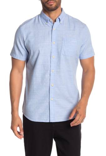 Imbracaminte barbati grayers prescott printed short sleeve modern fit shirt light blue w print