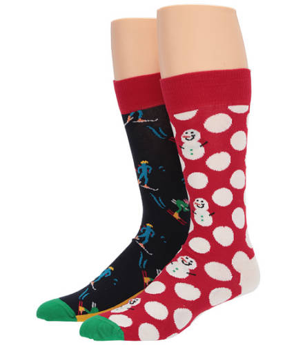 Imbracaminte barbati happy socks christmas gift box redwhite