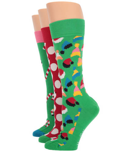 Imbracaminte barbati happy socks holiday gift box 3-pack green multi