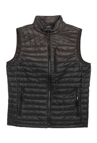 Imbracaminte barbati hawke co dot printed quilted vest riffle gre