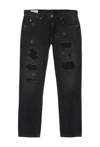 Imbracaminte barbati helmut lang distressed jeans black