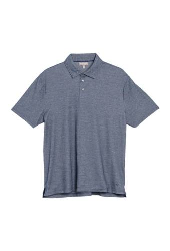 Imbracaminte barbati hickey freeman 3-button short sleeve polo shirt navy