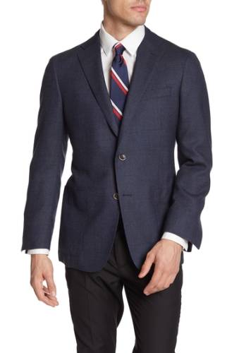 Imbracaminte barbati hickey freeman trim fit textured sport coat navy