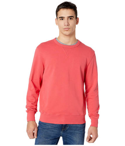 Imbracaminte barbati j crew garment-dyed french terry crewneck sweatshirt moroccan red