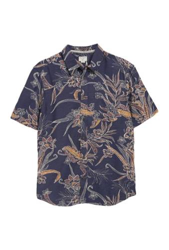 Imbracaminte barbati jack o\'neill hawaiian trade winds short sleeve sports shirt nvy