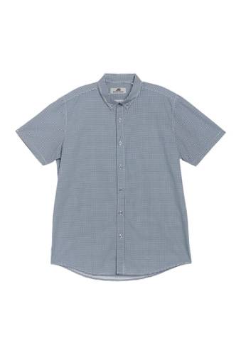 Imbracaminte barbati jb britches short sleeve front button shirt teal