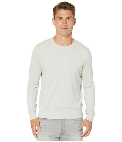 Imbracaminte barbati jcrew cotton-cashmere piqueacute crewneck sweater heather silver