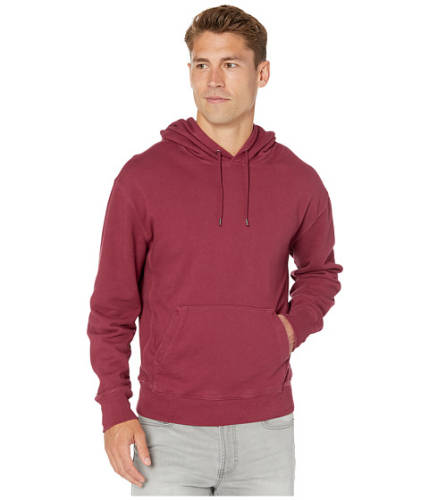 Imbracaminte barbati jcrew garment-dyed french terry hoodie burgundy