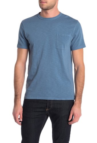 Imbracaminte barbati jcrew short sleeve pocket t-shirt seashore blue
