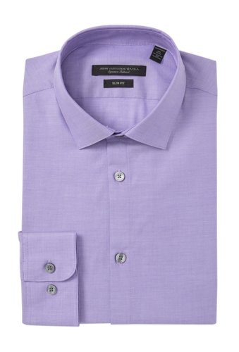 Imbracaminte barbati john varvatos star usa slim fit solid dress shirt lilac
