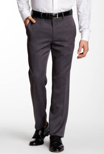 Imbracaminte barbati kenneth cole reaction urban heather slim-fit flat front dress pants - 29-34 inseam med grey
