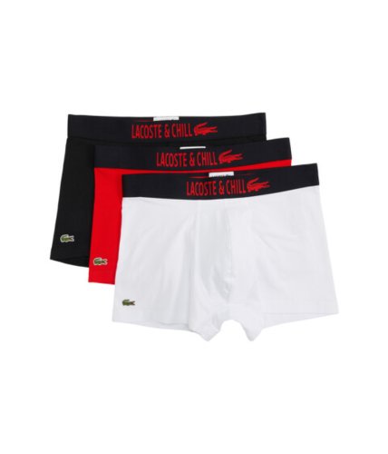 Imbracaminte barbati lacoste 3-pack netflix boxer shorts blackcorridawhite