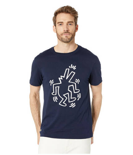 Imbracaminte barbati Lacoste keith haring printed jersey t-shirt navy blue