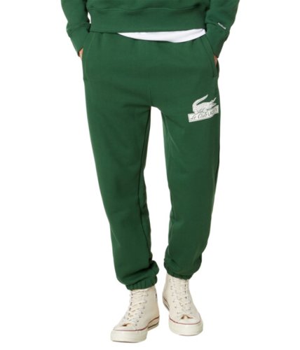 Imbracaminte barbati lacoste relaxed fit track pants with adjustable waist green