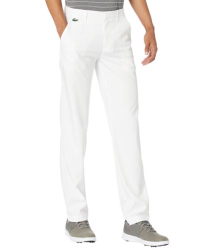 Imbracaminte barbati lacoste solid golf pants white