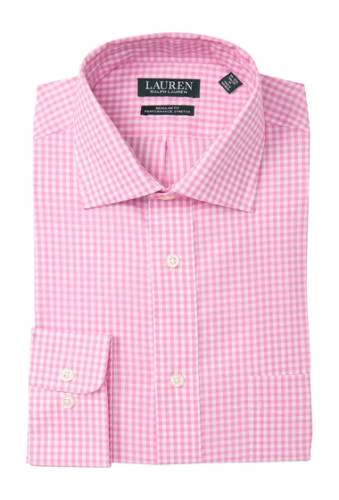 Imbracaminte barbati lauren ralph lauren regular fit stretch check dress shirt pink