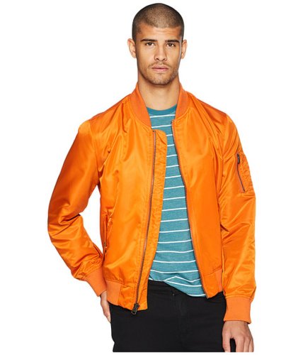 Imbracaminte barbati levis ma-1 unfilled flight jacket double entry lower flap pockets orange