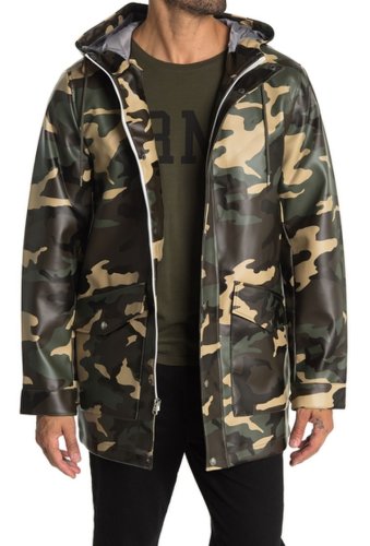 Imbracaminte barbati levis rainy days hooded jacket camouflage