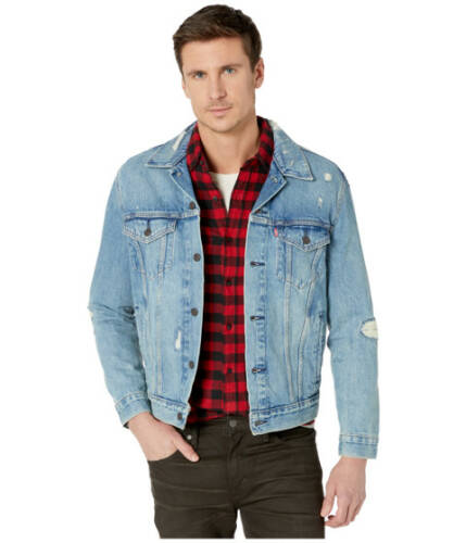 Imbracaminte barbati levis the trucker jacket get ripped