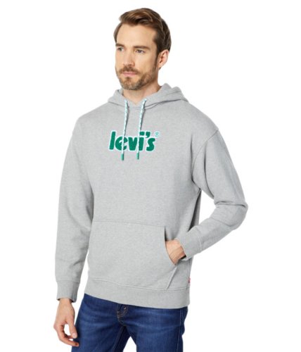 Imbracaminte barbati levis vote pullover vintage wash hoodie heather grey