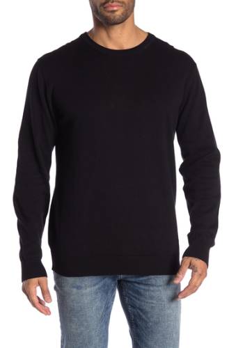 Imbracaminte barbati lindbergh knit crew neck sweater black