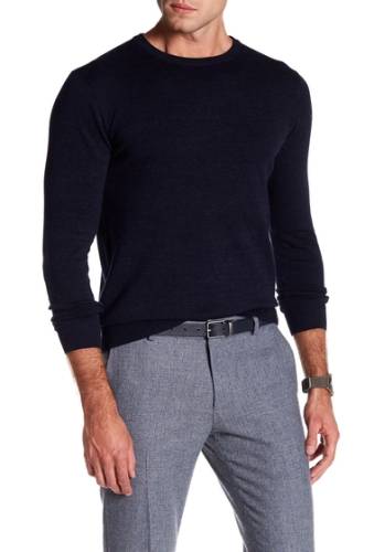 Imbracaminte barbati lindbergh knit crew neck sweater navy mel