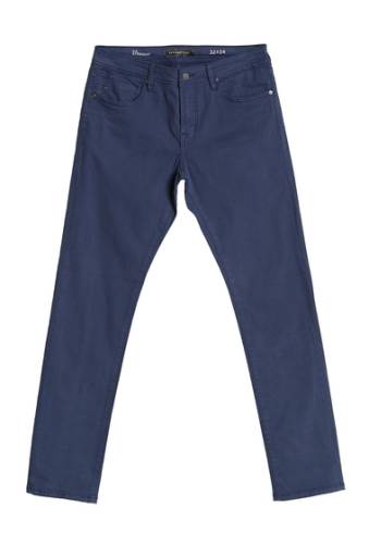 Imbracaminte barbati liverpool jeans co kingston modern slim straight twill pants blue twill