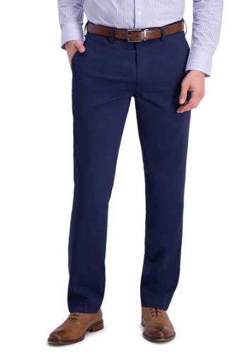 Imbracaminte barbati louis raphael micro stripe flat front slim fit dress pants blue