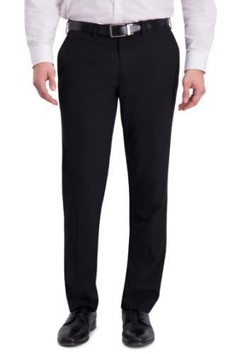 Imbracaminte barbati louis raphael solid flat front slim fit suit separate pants black