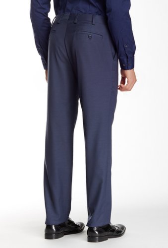 Imbracaminte barbati louis raphael solid stretch dress slim fit pants - 30-34 inseam dusk blue