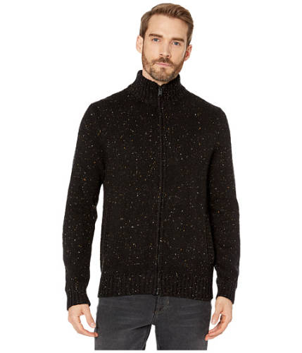 Imbracaminte barbati lucky brand donegal full zip mock sweater black