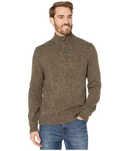 Imbracaminte barbati lucky brand donegal half zip mock sweater heather olive