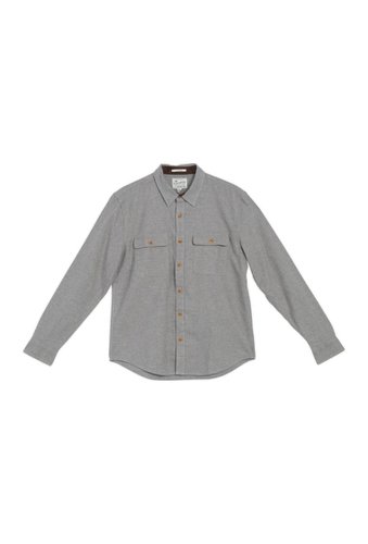 Imbracaminte barbati lucky brand heathered classic fit shirt heather grey
