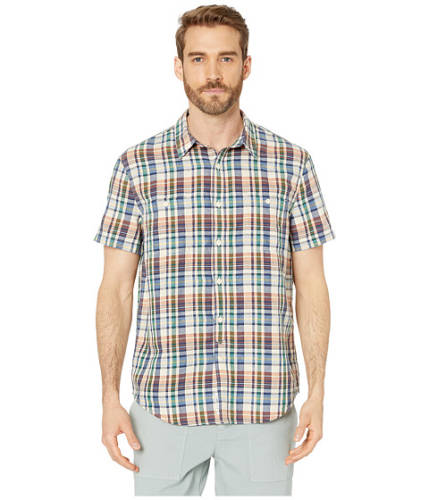 Imbracaminte barbati lucky brand short sleeve plaid shirt multi