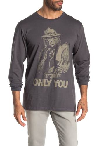 Imbracaminte barbati mad engine only you point long sleeve t-shirt charcoal