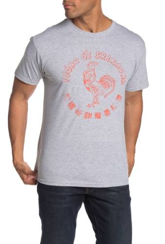Imbracaminte barbati mad engine sriracha logo graphic t-shirt heather grey