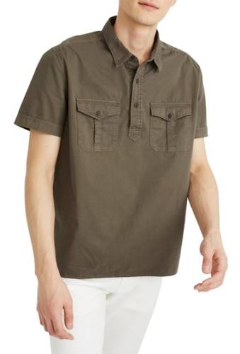 Imbracaminte barbati madewell safari short sleeve shirt dried clover