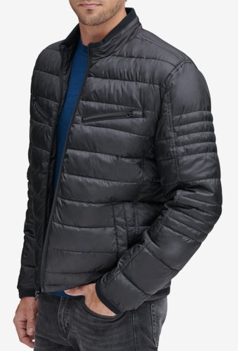 Imbracaminte barbati marc new york by andrew marc grymes packable quilted puffer jacket black