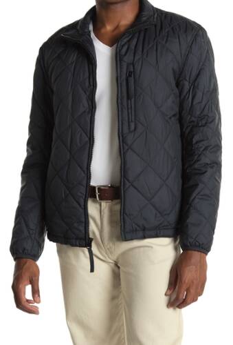 Imbracaminte barbati marc new york by andrew marc humbolt faux shearling lined quilted jacket black