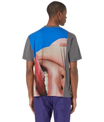 Imbracaminte barbati marni short sleeve photo print t-shirt anthracite