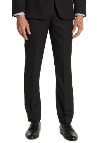 Imbracaminte barbati moss bros black solid tailored fit suit separates pants - 30-34 inseam black solid