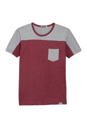 Imbracaminte barbati mtl apparel short sleeve colorblock pocket t-shirt premium heather