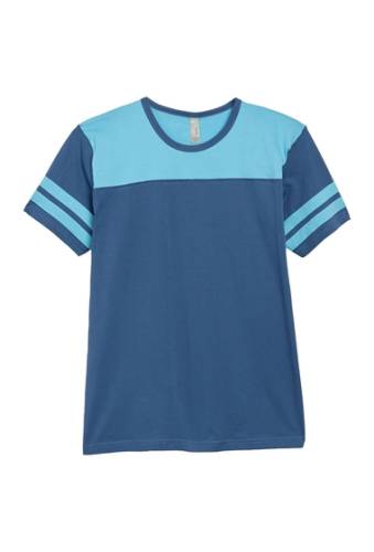 Imbracaminte barbati mtl apparel short sleeve football t-shirt b5 china blue