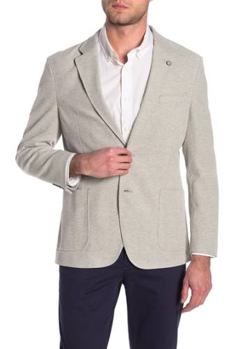 Imbracaminte barbati nautica grey windowpane sport coat light grey